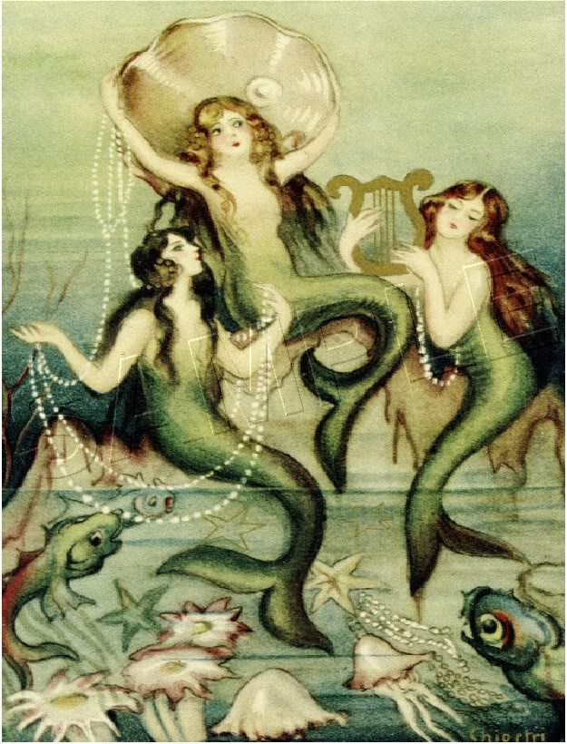 Mermaids Vintage 51
